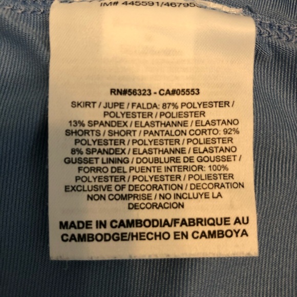 *SOLD* Nike Dri Fit Skort w/ front pleats - Picture 8 of 8